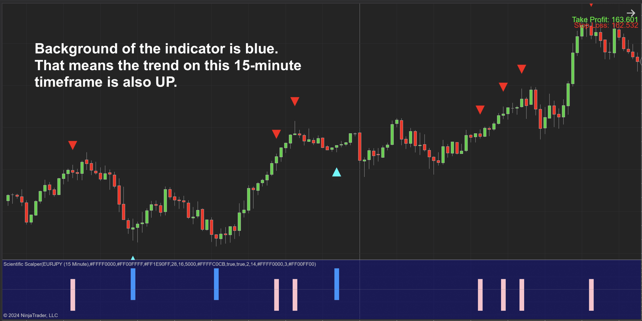 Scientific Scalper Indicator for NT8 - 9