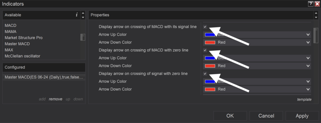 Master MACD NT8 Indicator - Craft Indicators