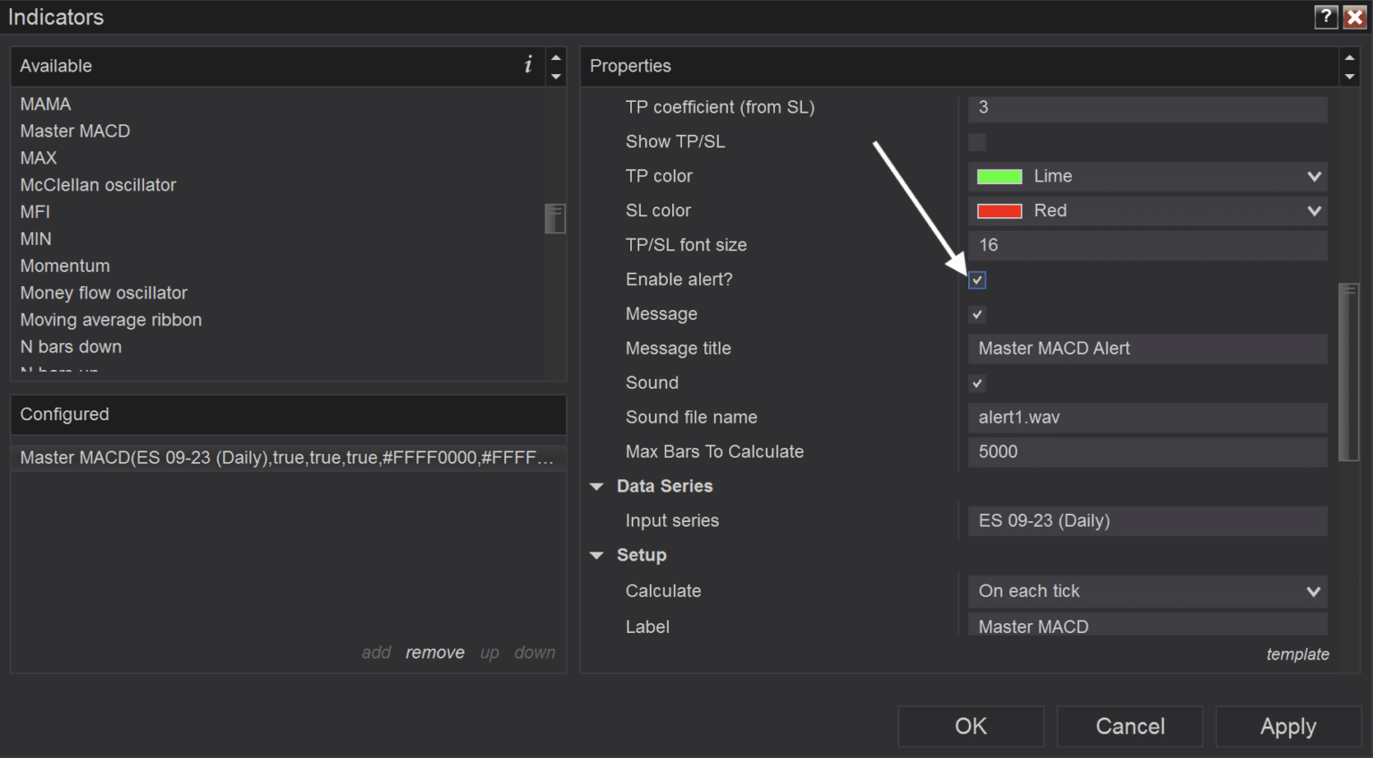 Master MACD for NinjaTrader 8 Master MACD Indicator for NT8