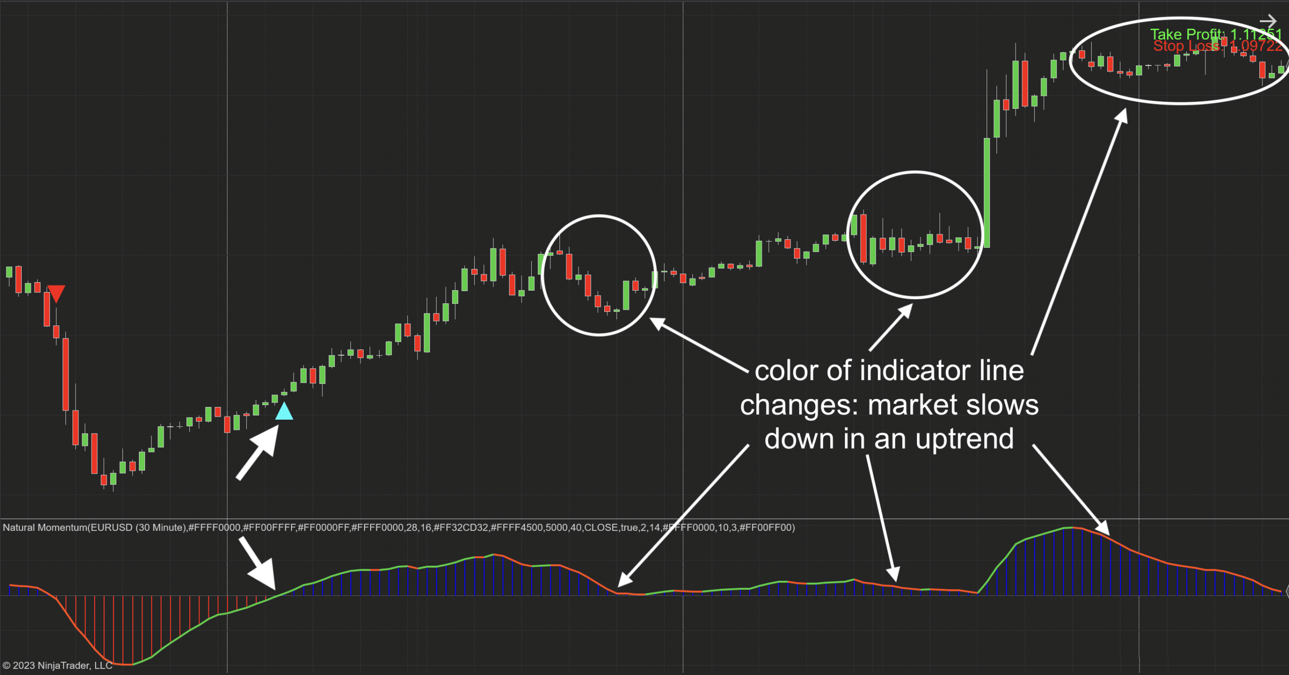 Natural Momentum Indicator for NT8